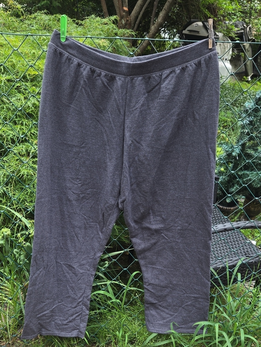 Just My Size Dark Gray Capri Jogger Pants